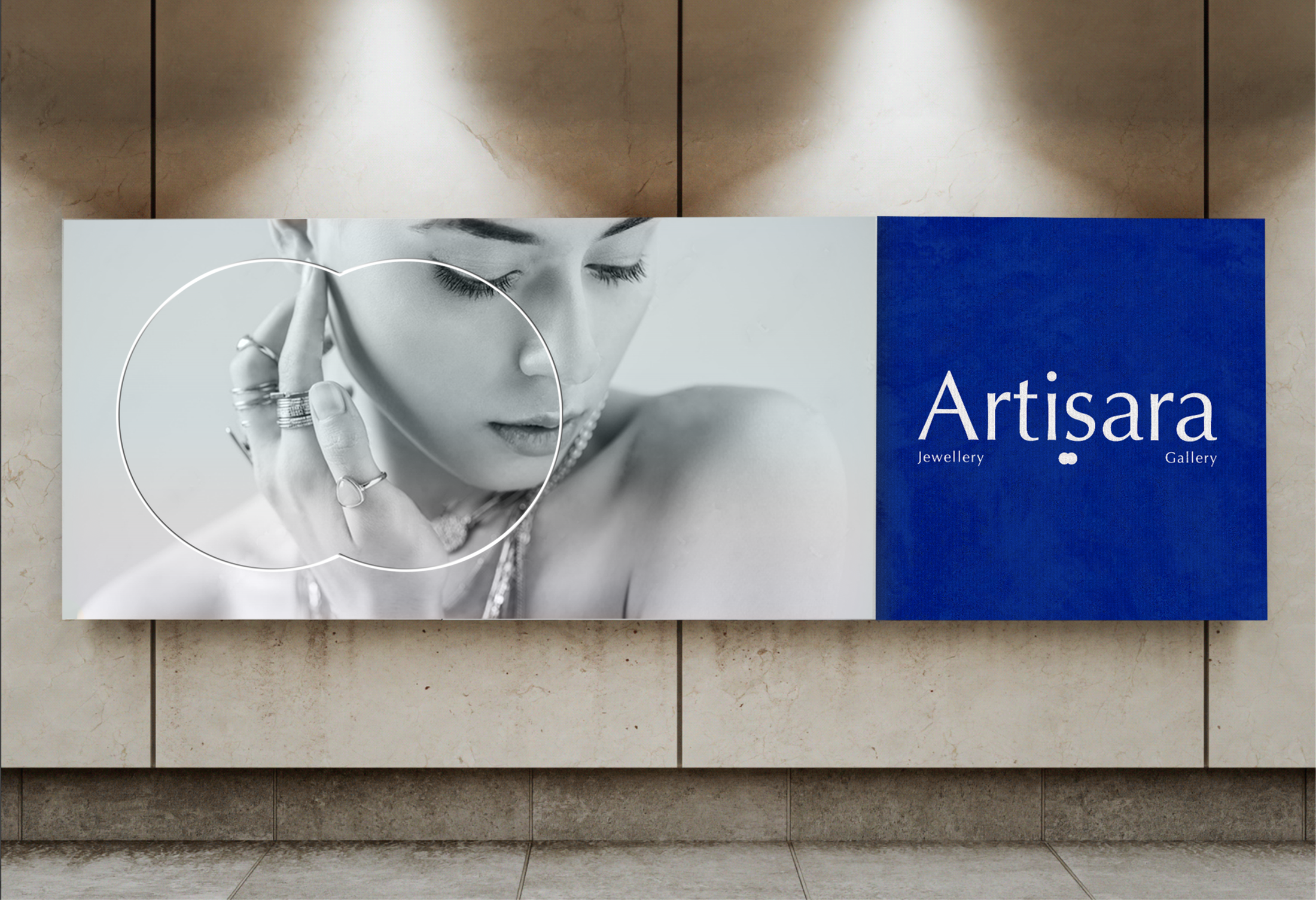 Artisara gallery brand identity